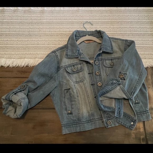 Jean Jacket, Cropped, Size M - Picture 5 of 6